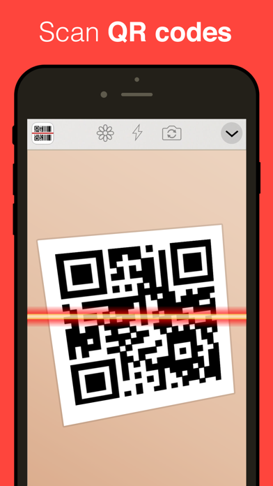 QR Reader for iPhone (Premium) Screenshots