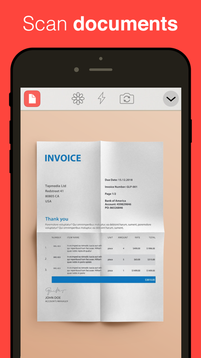 QR Reader for iPhone (Premium) Screenshots