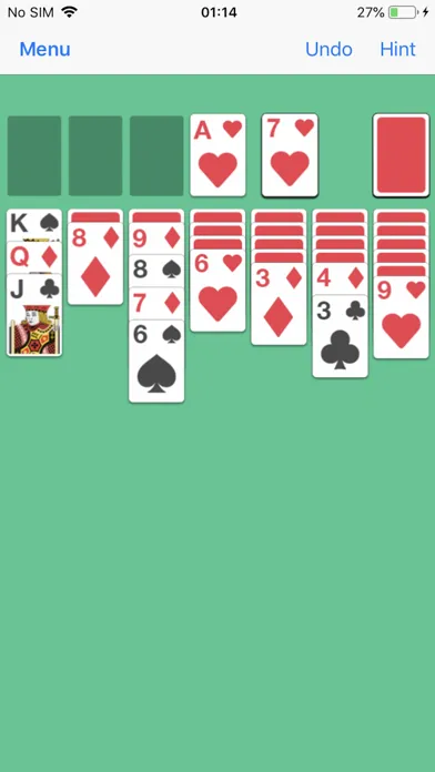 Captures d'écran de Solitaire ⋱