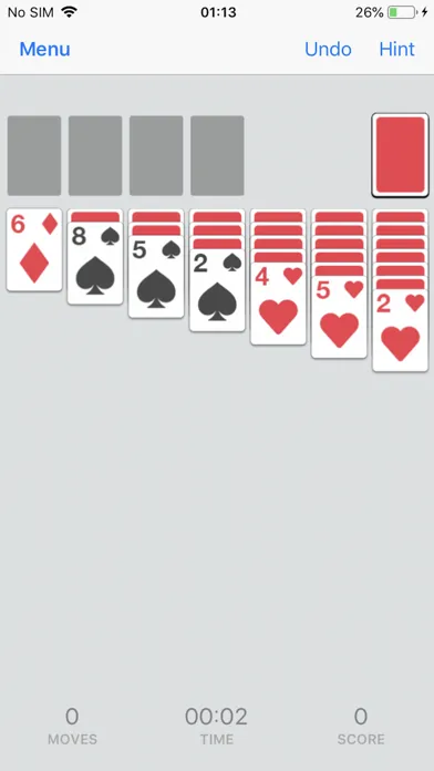 Captures d'écran de Solitaire ⋱