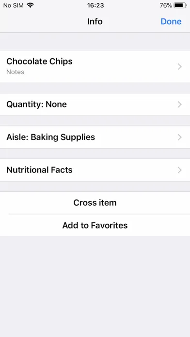 Grocery & Shopping List سکرین شاٹس