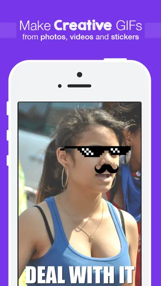 GifLab Free Gif Maker- Add inventive stickers to depict hilarious moments Screenshots