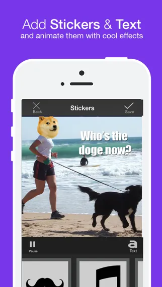 GifLab Free Gif Maker- Add inventive stickers to depict hilarious moments Screenshots