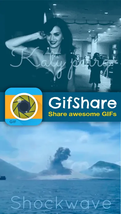 Tangkapan layar GifShare: Post GIFs for Instagram as Videos