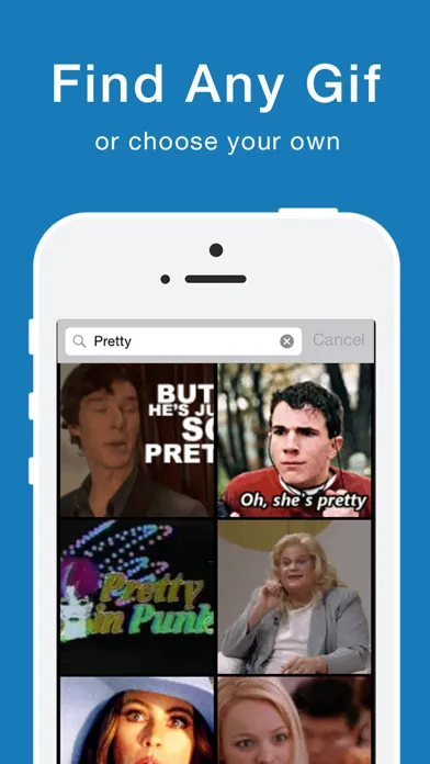 Tangkapan layar GifShare: Post GIFs for Instagram as Videos