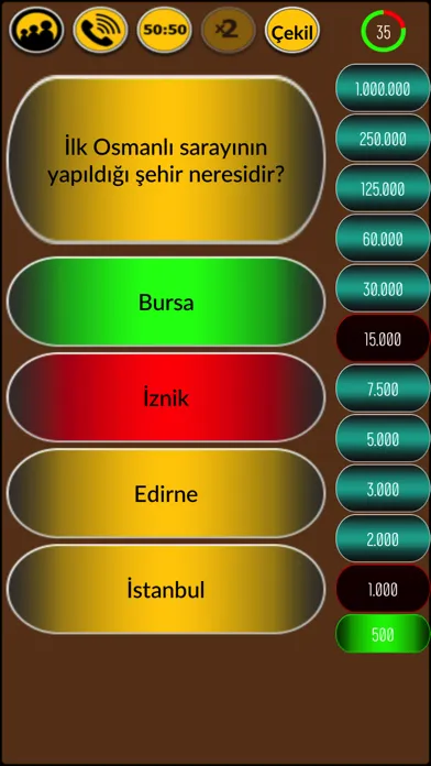 Screenshot di Kpss Milyoner Bilgi Yarışması