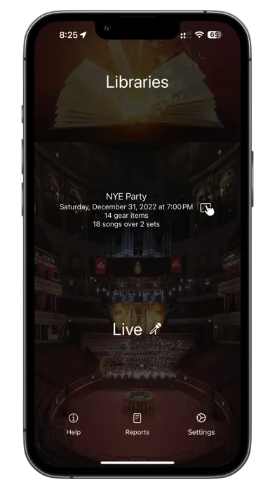 Скриншоты GigBag Pro for Musicians