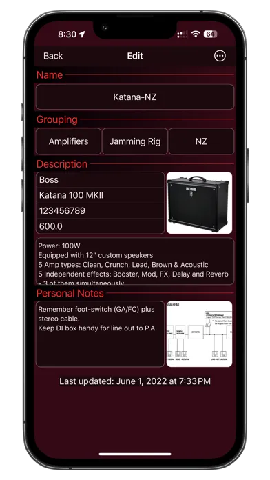 Скриншоты GigBag Pro for Musicians
