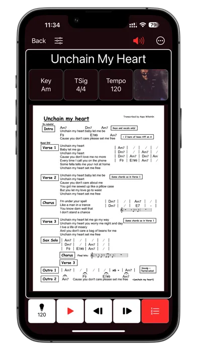 Скриншоты GigBag Pro for Musicians