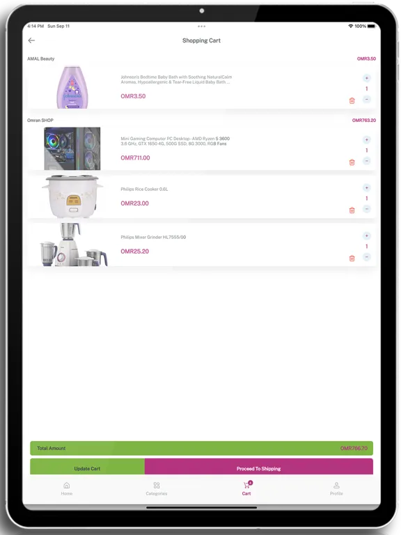 Tasweeq Oman iPad  Screenshots