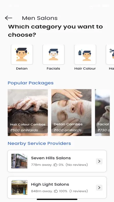Capturas de tela do Sameep : Local Services Offers