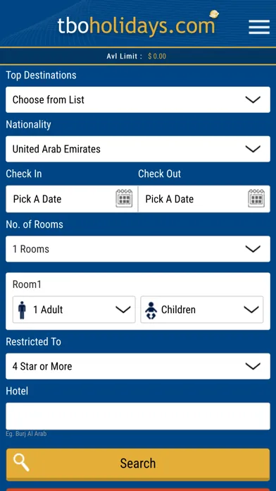 TBO Holidays应用截图