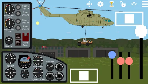 Pixel Helicopter Simulator Screenshots