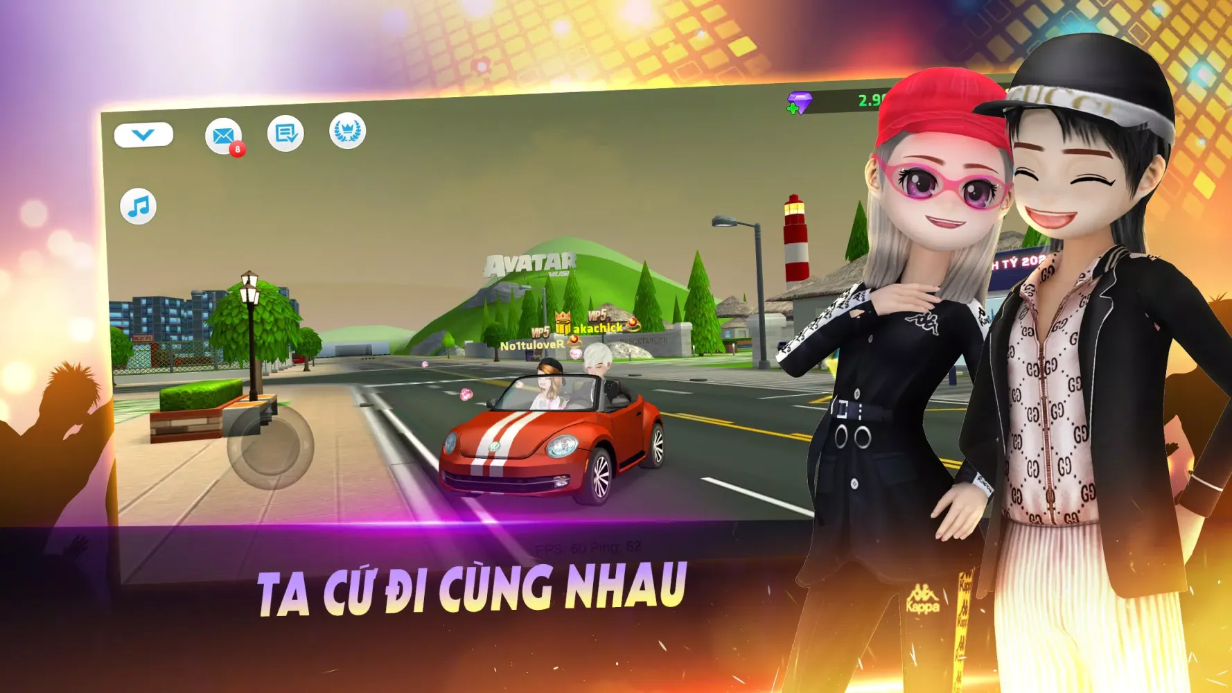 Capturas de tela do Avatar Musik 2