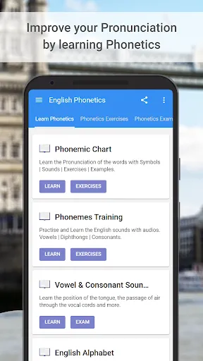 English Grammar and Phonetics Screenshots