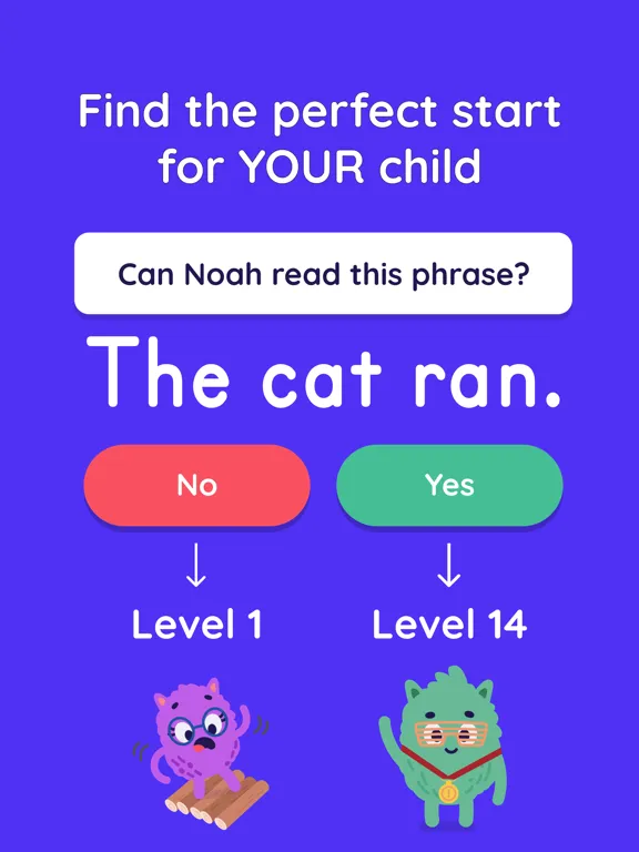 Zrzuty ekranu Learn to Read - Reading.com iPad 