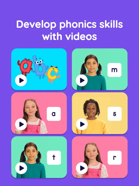 Zrzuty ekranu Learn to Read - Reading.com iPad 