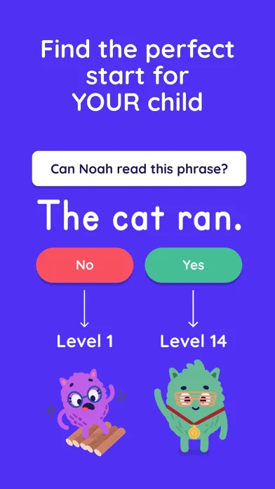 Zrzuty ekranu Learn to Read - Reading.com