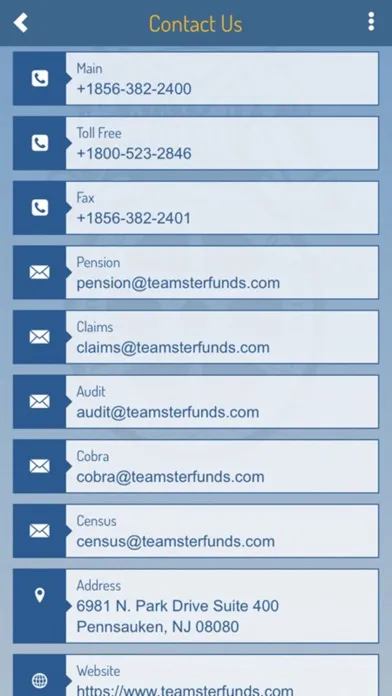 Скриншоты Teamsters HW and Pension Funds