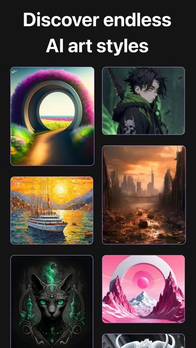 Captures d'écran de AI Video & Movie Art Generator