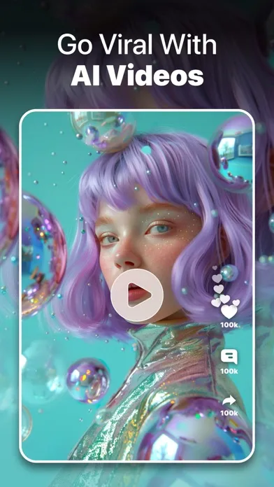 Captures d'écran de AI Video & Movie Art Generator
