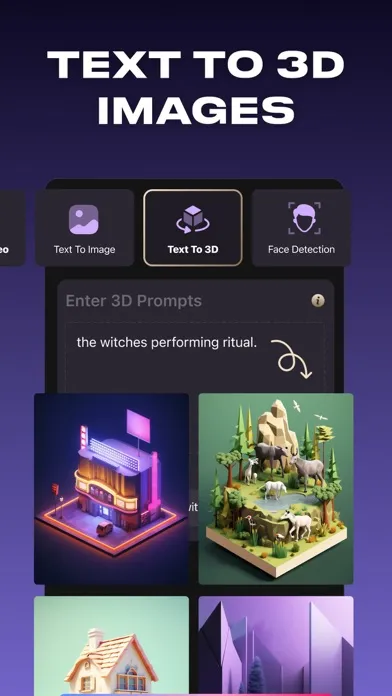 Captures d'écran de AI Video & Movie Art Generator