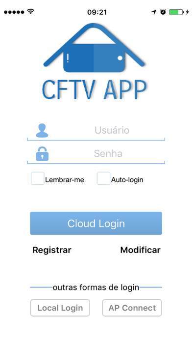 CFTV APP Screenshots
