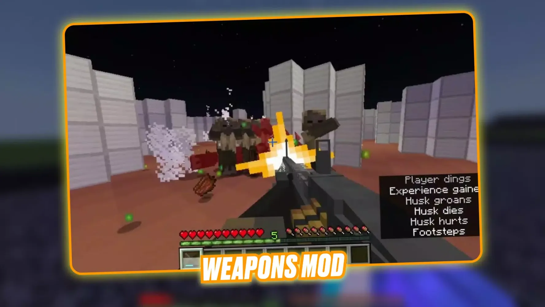 Weapons & Guns Mods Minecraft 스크린샷