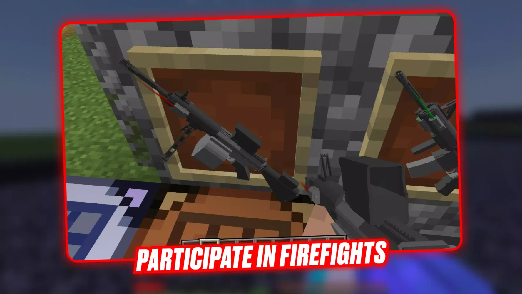 Weapons & Guns Mods Minecraft 스크린샷