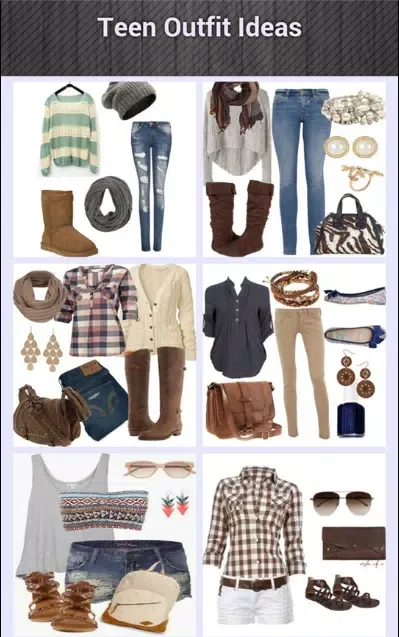 Teen Outfit Ideas應用截圖