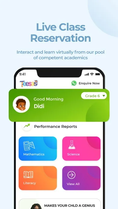 Teesas Education - Learn 스크린샷