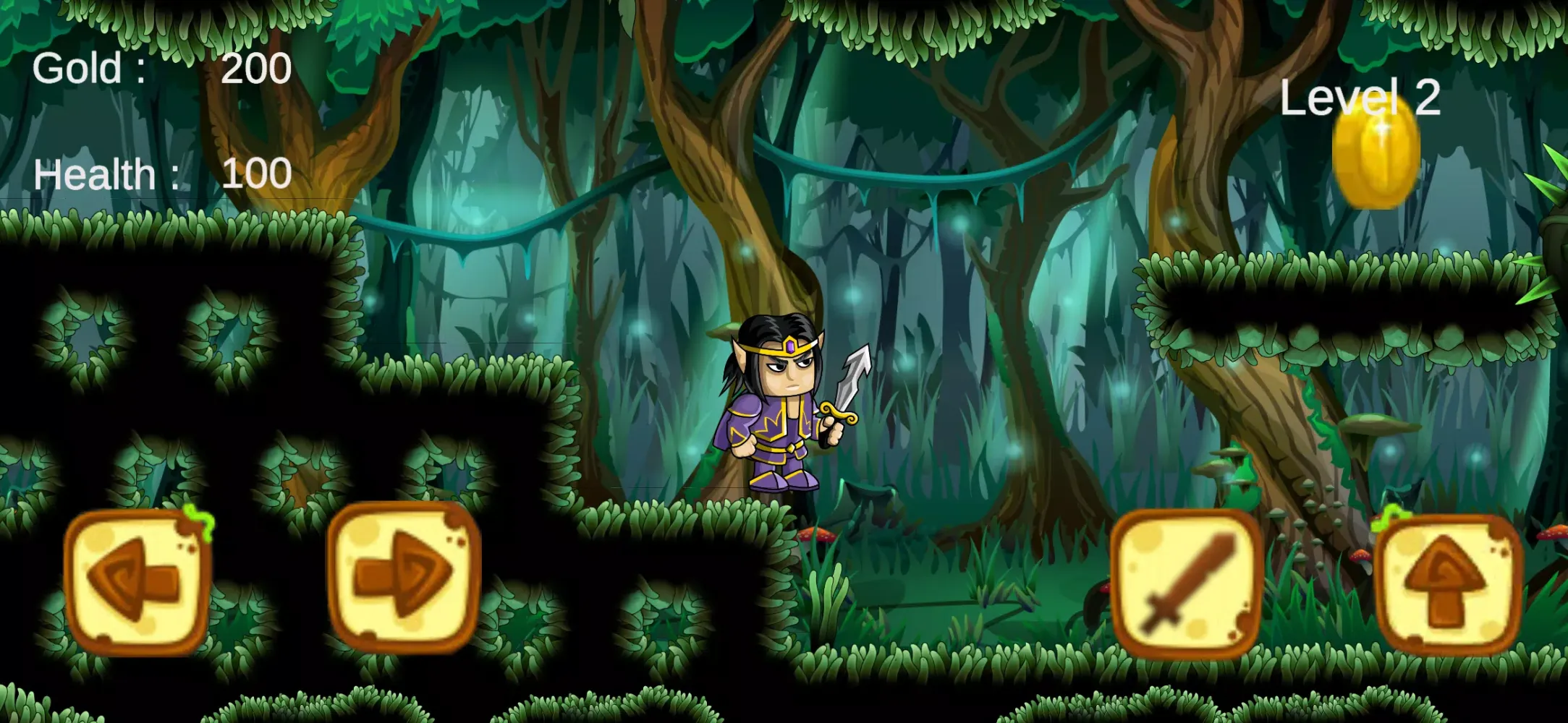 Tangkapan skrin Enchanted Woods
