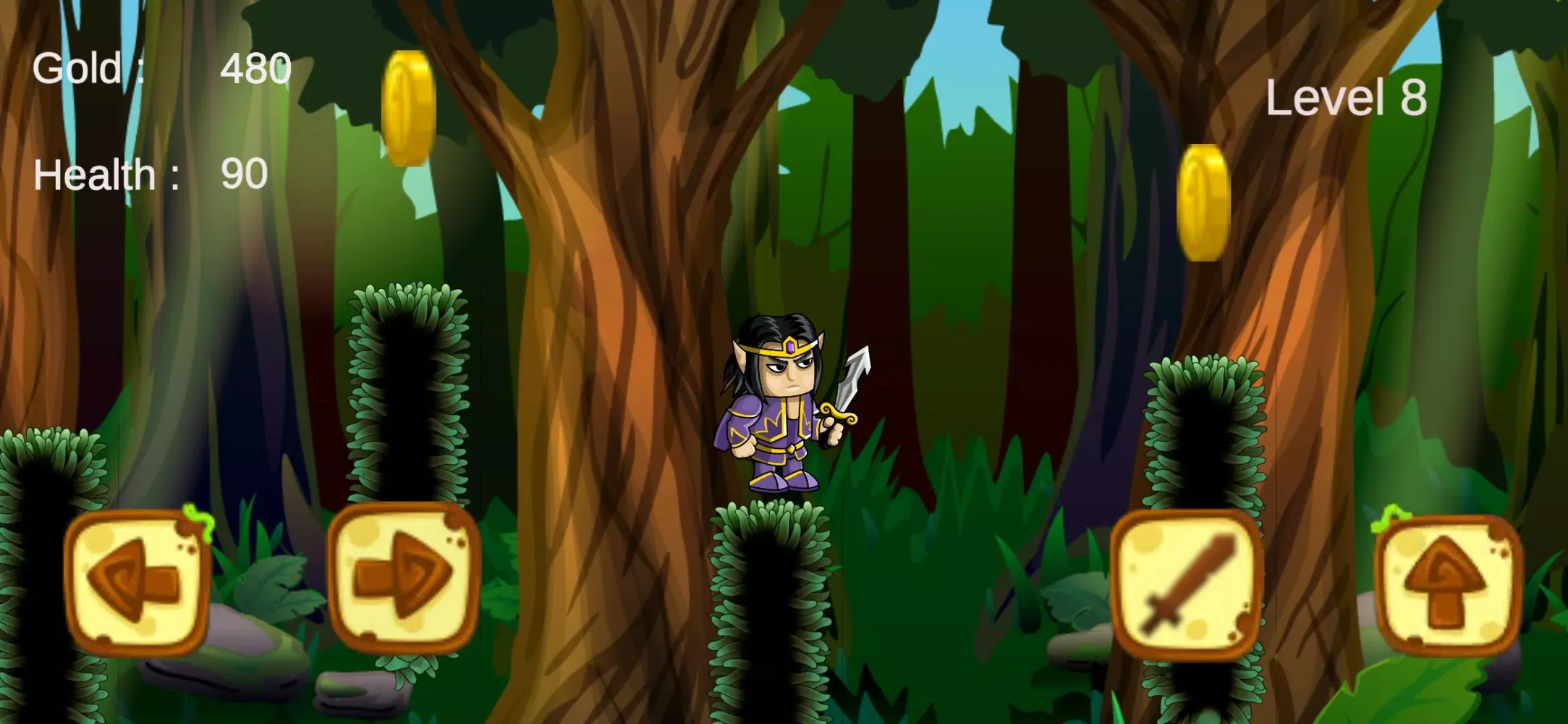 Tangkapan skrin Enchanted Woods