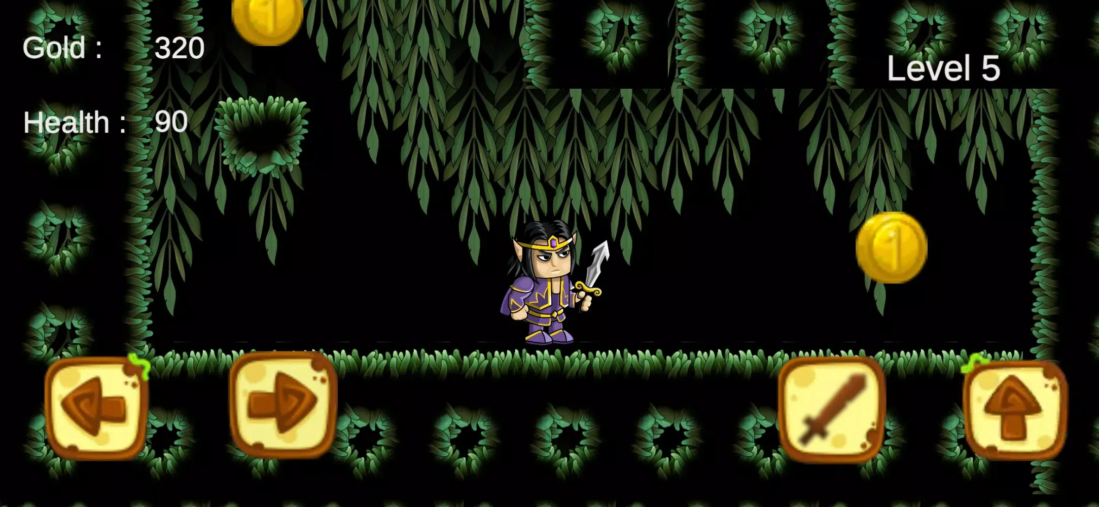 Tangkapan skrin Enchanted Woods