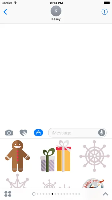 Captures d'écran de Christmas Stickers Pack