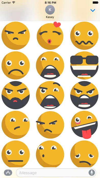 Emoji Sticker Pack应用截图