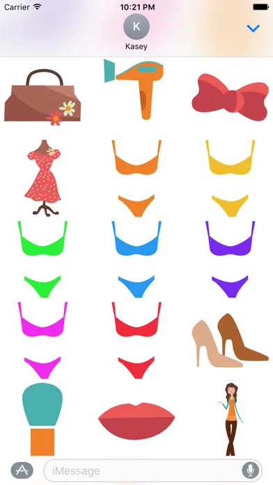 تصاویر Fashion Sticker Pack