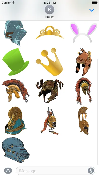Hat Sticker Pack سکرین شاٹس
