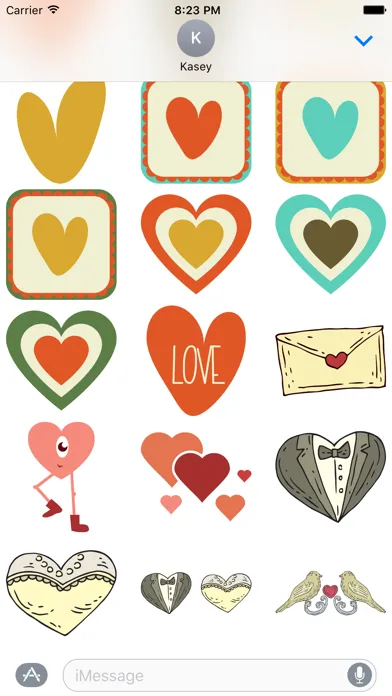 Heart Sticker Pack 스크린샷
