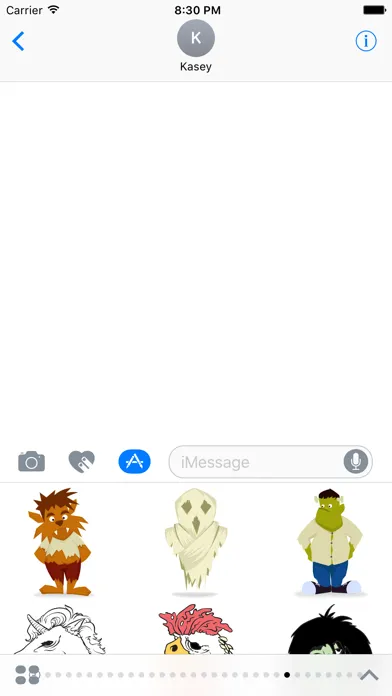 Monster Stickers Pack スクリーンショット
