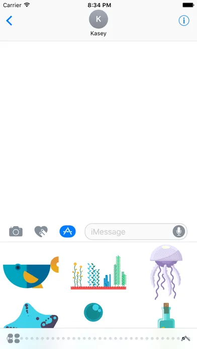 Tangkapan layar Ocean Sticker Pack