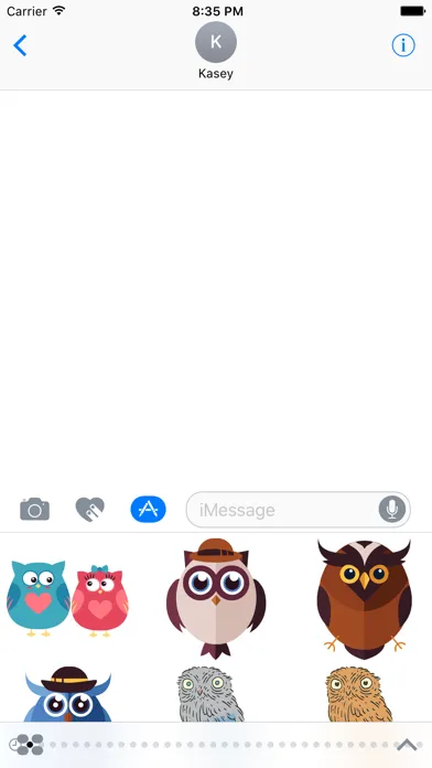 Owl Sticker Pack स्क्रीनशॉट