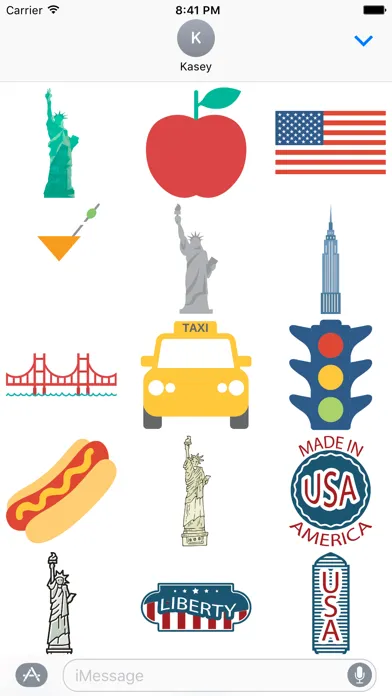 Скриншоты USA Sticker Pack