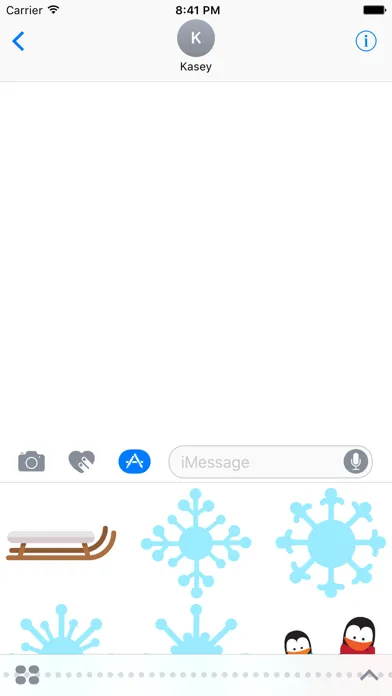 Tangkapan layar Winter Stickers Pack
