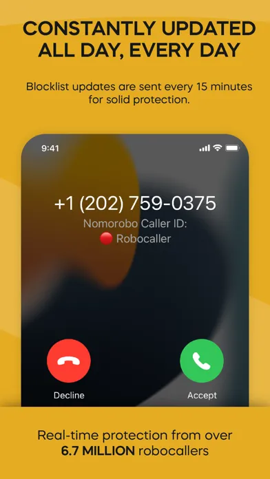 Nomorobo - Robocall Blocker应用截图