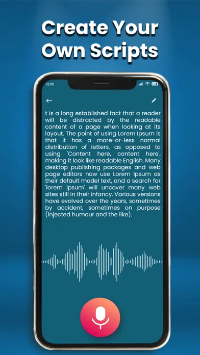 Teleprompter Pro- Script video應用截圖