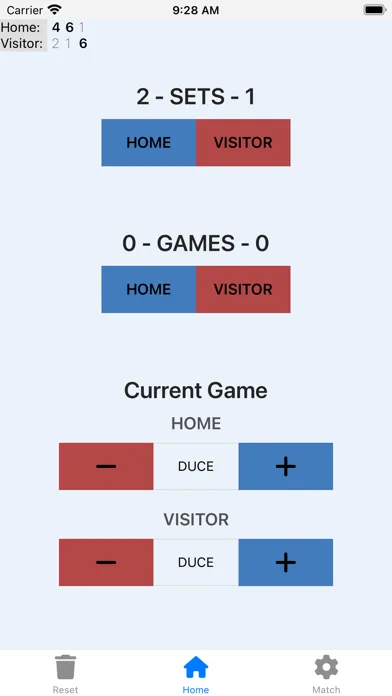 Скриншоты Tennis Tally Scoring