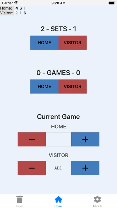 Скриншоты Tennis Tally Scoring
