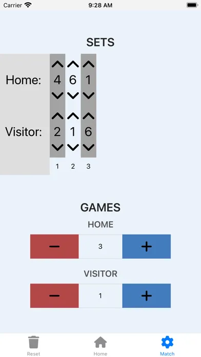 Скриншоты Tennis Tally Scoring