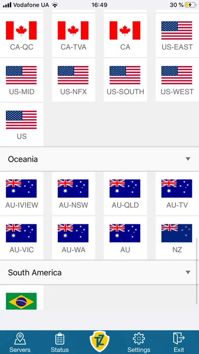 Trust.Zone VPN - Anonymous VPN Screenshots